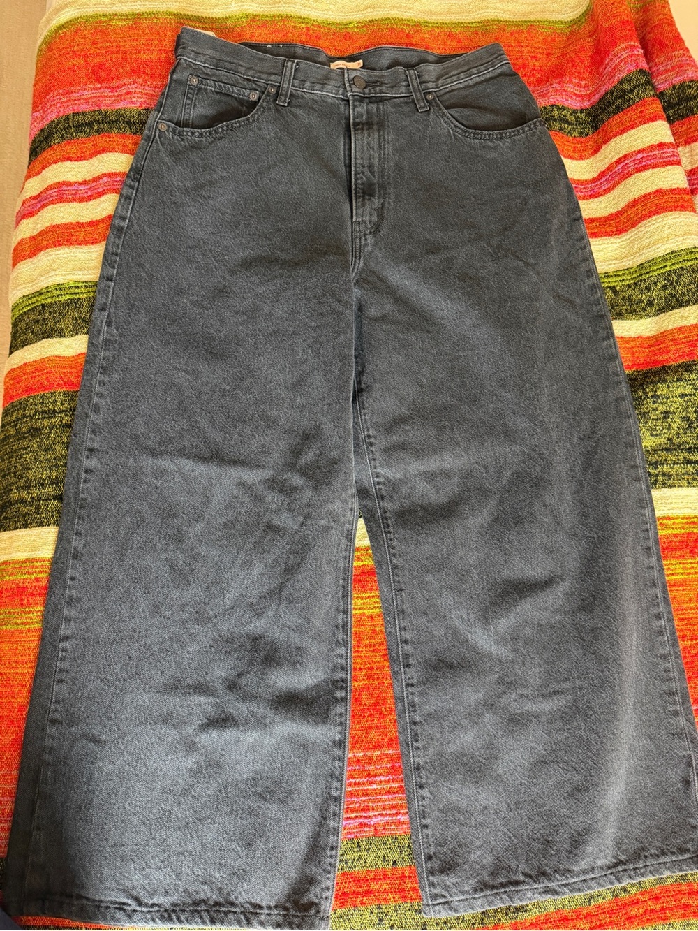 Levi’s Cinch Baggy Black Denim Jeans